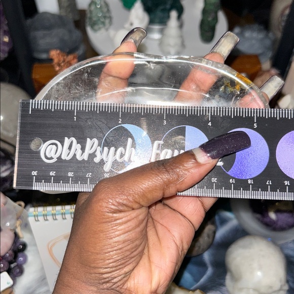 Clear Quartz Bowl with hint of hematoid 🔥 - Picture 6 of 8